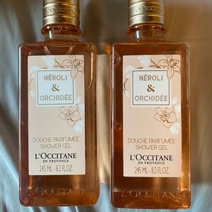 L’Occitane Neroli & Orchidee shower gel. 2 8.2oz bottles